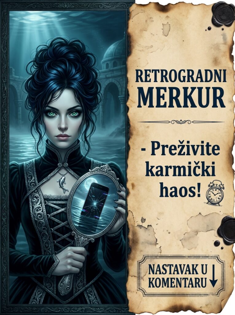 RETROGRADNI MERKUR: Zašto se toksični bivši uvek vraćaju iz mrtvih i kako da preživite ovaj karmički haos bez ijedne jedine suze!
