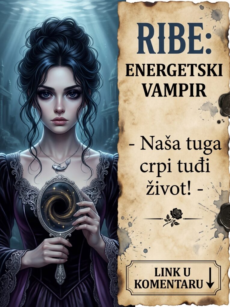 ENERGETSKI VAMPIRIZAM RIBA: Surova istina o tome kako nesvesno isisavate i uništavate partnera kada upadnete u svoj bolesni kompleks žrtve!