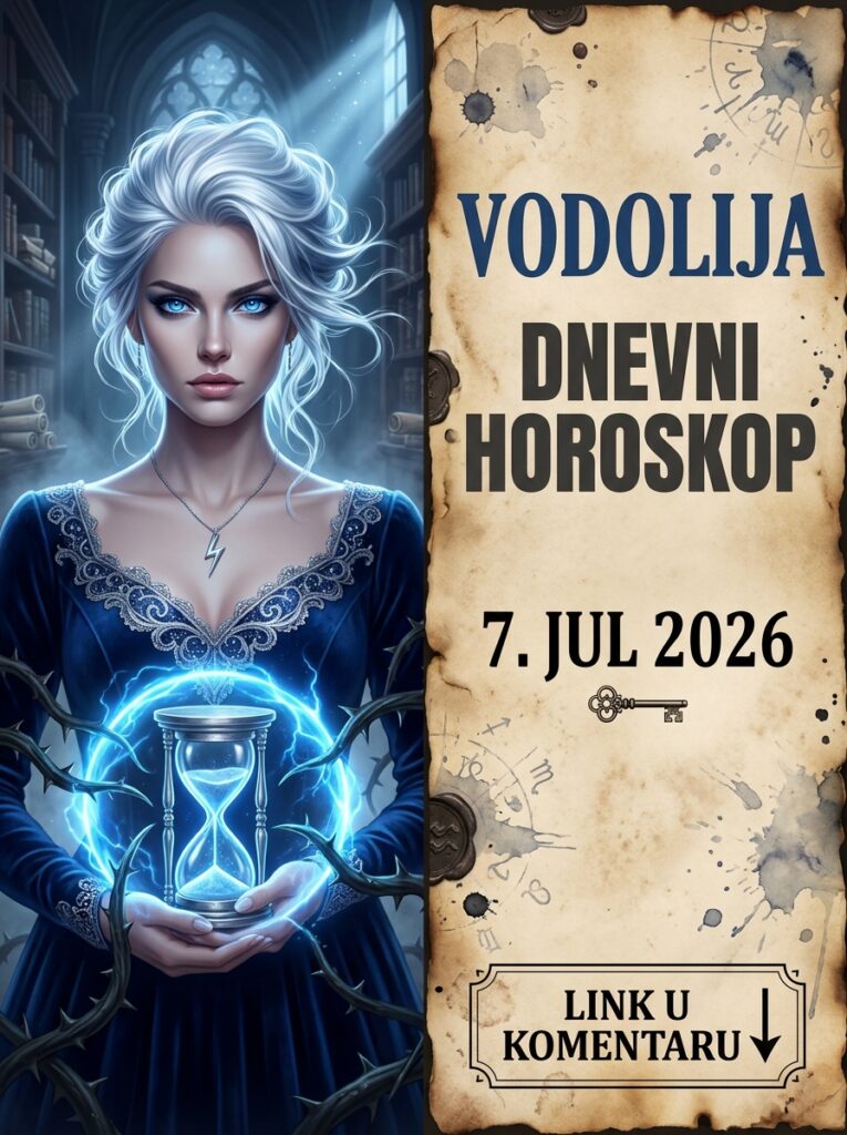 VODOLIJA – DNEVNI HOROSKOP ZA 7. JUL: Kosmički cunami briše sve pred sobom! Spremite se za najsuroviju naplatu karmičkih dugova do sada i saznajte ko danas pada pred vašom logikom!