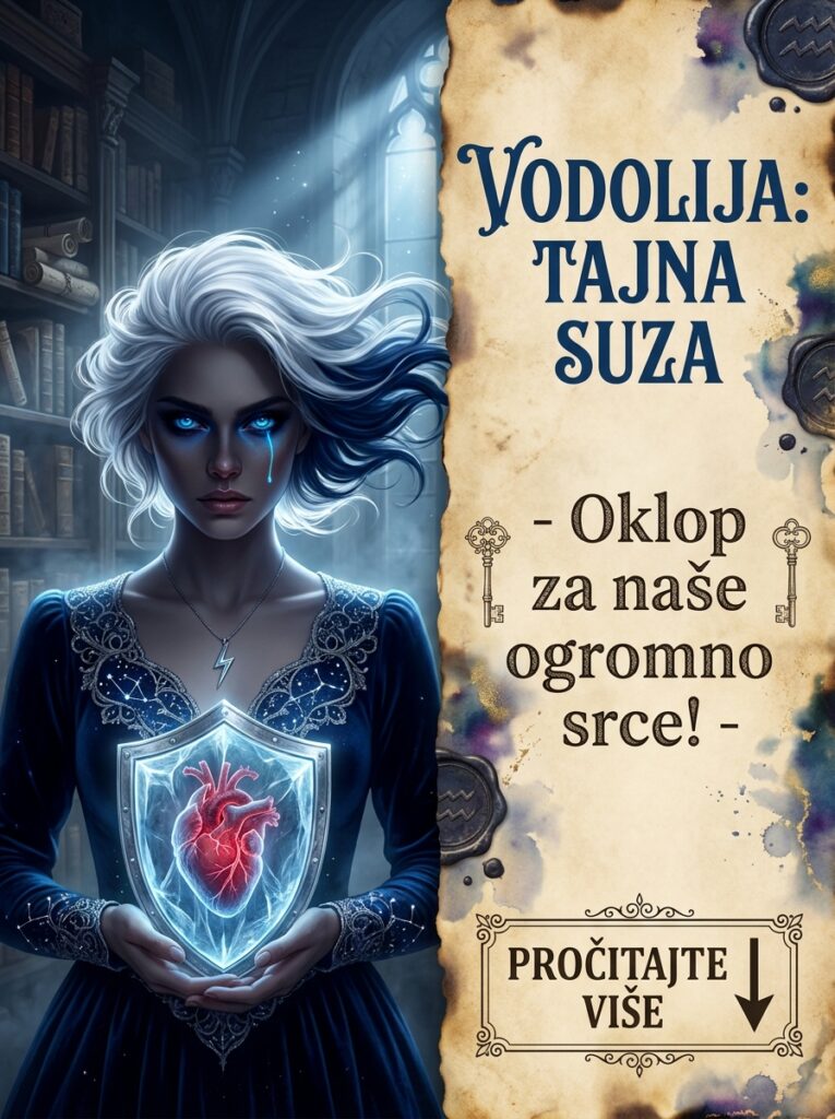 TAJNA SUZA VODOLIJE: Šta zapravo ruši vaš neprobojni zid od leda i zašto svoju jedinu, pravu slabost krijete u mraku!