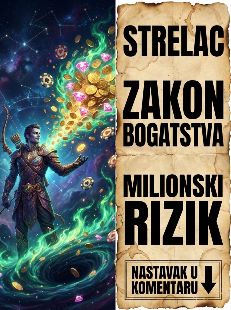 STRELAC I ZAKON BOGATSTVA: Najmračnija tajna zašto milioni beže od vas kada štedite, a padaju sa neba kada rizikujete baš sve!