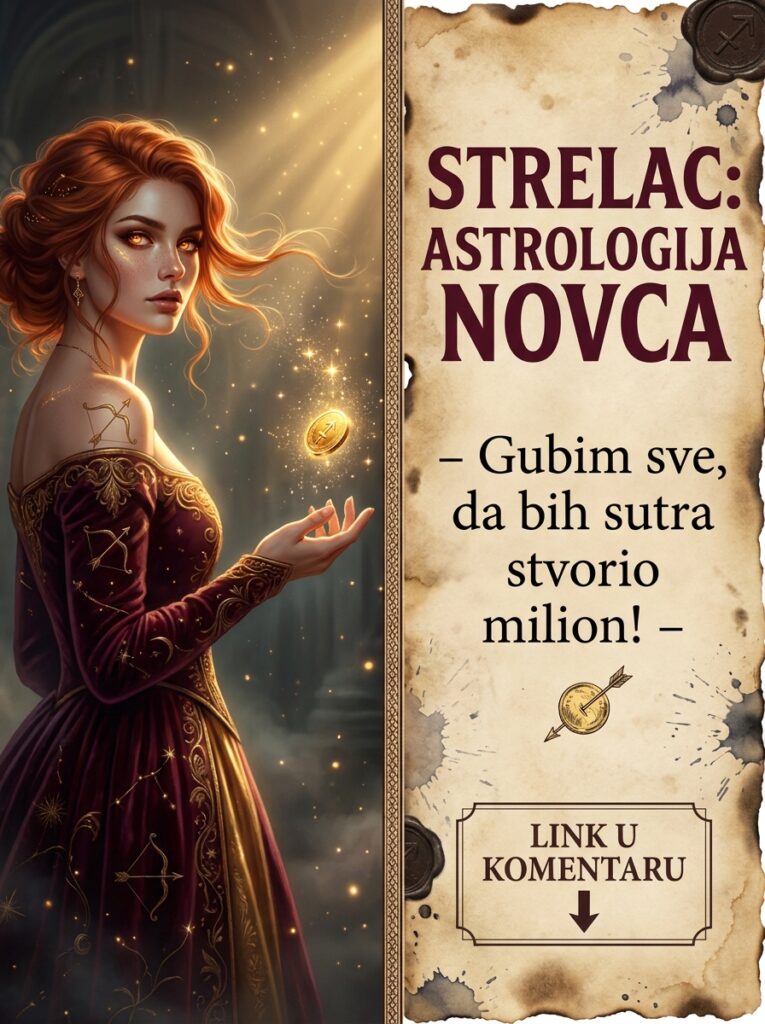 ASTROLOGIJA NOVCA: Zašto Strelac danas može da izgubi apsolutno sve, a već sutra da stvori milion (Tajna vašeg finansijskog ludila)!