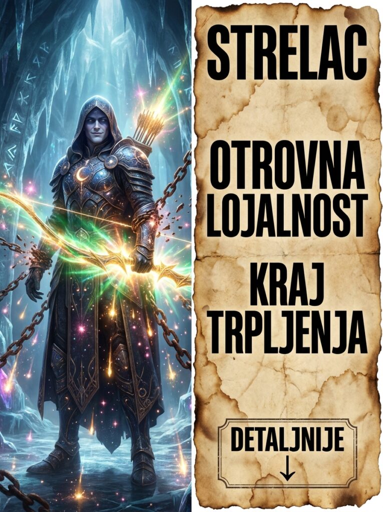 STRELAC I OTROVNA LOJALNOST: Najmračnija tajna zašto godinama trpite manipulatore i kako izgleda vaš stravičan, ledeni presek!