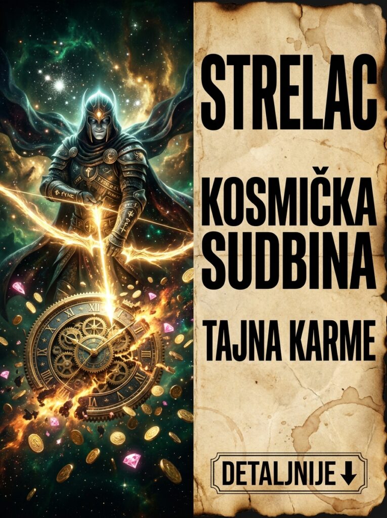 STRELAC I KOSMIČKA SUDBINA: Zašto apsolutno nikada ne možete pobeći od onoga što vam je zapisano u zvezdama i kako univerzum lomi vaš ego!