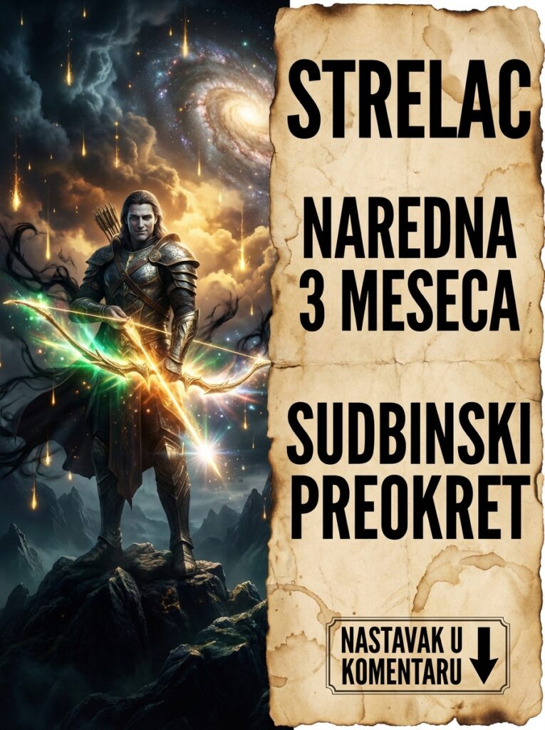 STRELAC – HOROSKOP ZA NAREDNA 3 MESECA: Suočavanje sa demonima prošlosti, nenajavljeni keš i jesen koja potpuno menja tok vaše sudbine!