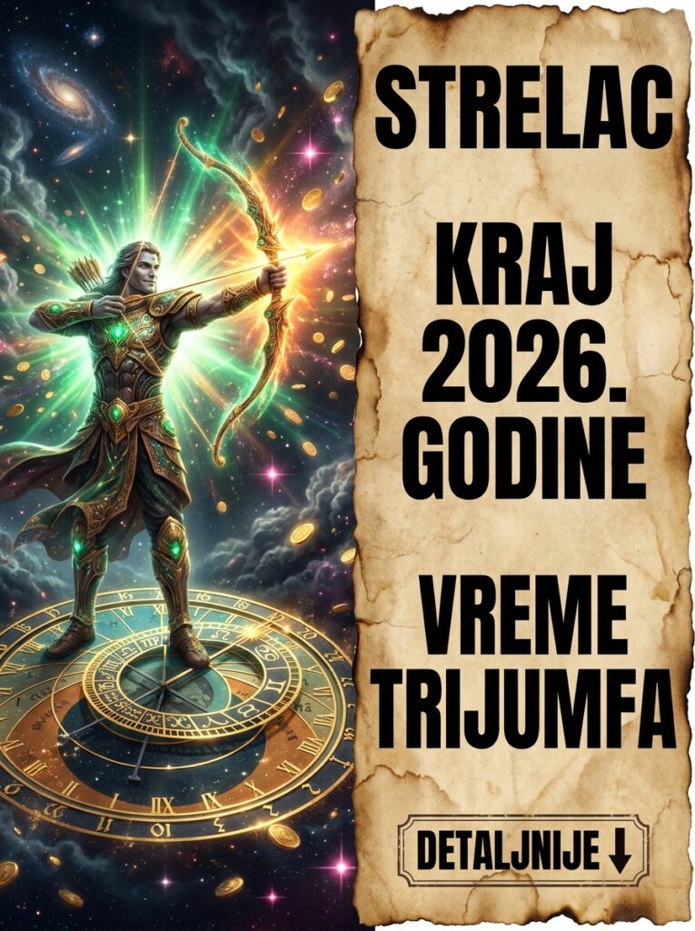STRELAC DO KRAJA 2026. GODINE: Detaljna, surova analiza meseci koji donose slom iluzija, milionski novac iz senke i vašu apsolutnu, kraljevsku pobedu!
