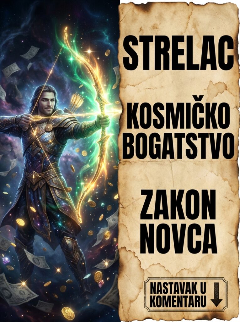 STRELAC I KOSMIČKO BOGATSTVO: Kada vas tačno očekuje veliki novac i zašto se vaše milionske prilike uvek kriju iza najvećeg straha!