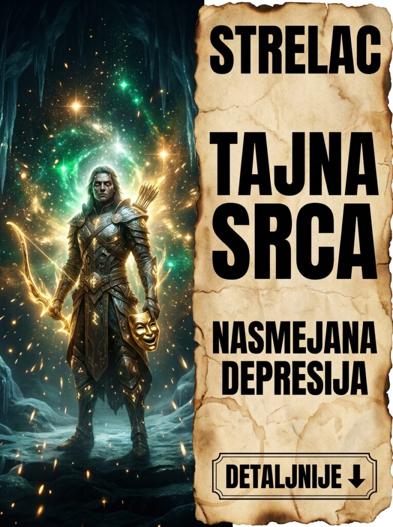 STRELAC I NASMEJANA DEPRESIJA: Najmračnija tajna zašto patite u apsolutnoj tišini i krijete svoje suze iza najglasnijeg, pobedničkog osmeha!