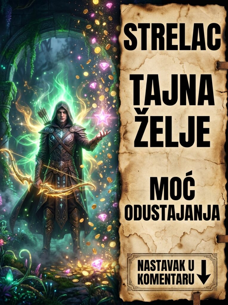 STRELAC I OSTVARENJE NAJVEĆE ŽELJE: Kosmički paradoks koji materijalizuje vaše snove onog trenutka kada odlučite da odustanete od patnje!