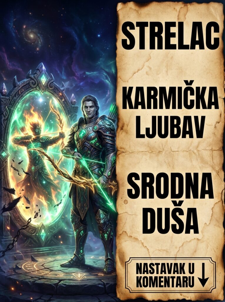STRELAC I KARMIČKA SRODNA DUŠA: Otkrijte trenutak kada u vaš život ulazi mentalni blizanac koji lomi vaš ledeni oklop odbrane i menja sve!
