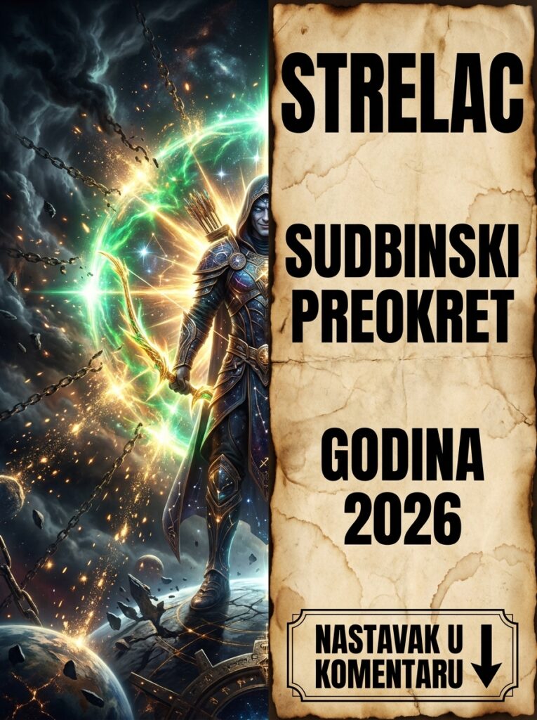 STRELAC I VELIKI PRESEK: Ovo vas ludačko čeka ove 2026. godine i zašto će ovo biti godina vašeg najsurovijeg i najbogatijeg vaskrsenja!