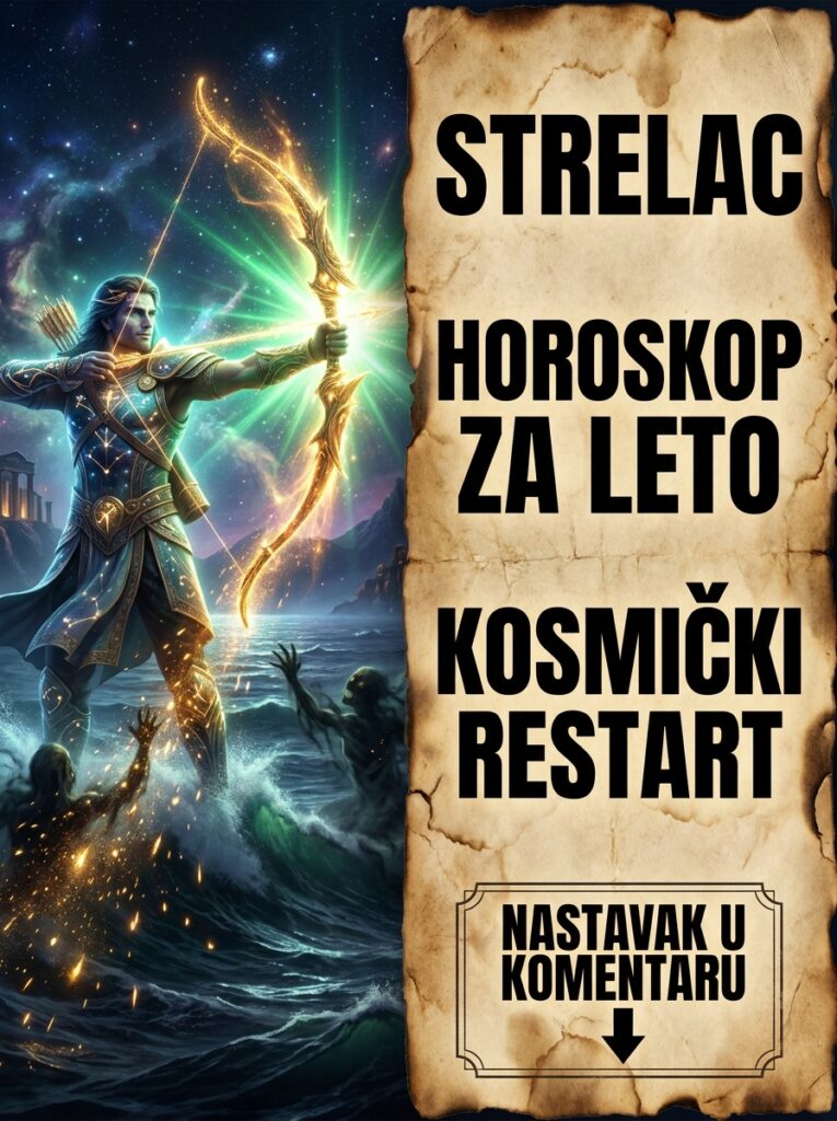 STRELAC – VELIKI HOROSKOP ZA LETO: Kosmički restart, divlje strasti i brutalno, hirurško presecanje svih toksičnih okova do septembra!