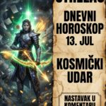 STRELAC – DNEVNI HOROSKOP ZA 13. JUL 2026: Ponedeljak koji ruši sve okove, brutalno gaženje lažnih autoriteta i sudbinski, finansijski udar iz vedra neba!