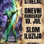 STRELAC – DNEVNI HOROSKOP ZA 10. JUL: Kosmički udar koji lomi lažne okove, stravičan finansijski rizik i noć koja donosi brutalnu istinu!