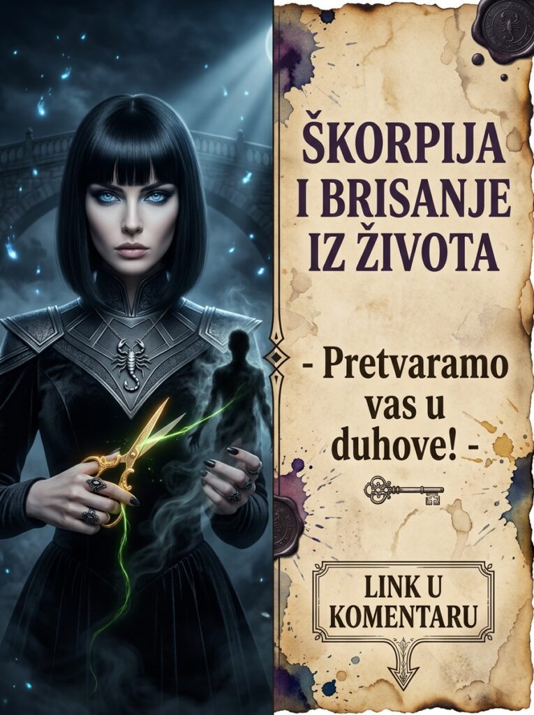 ŠKORPIJA I BRISANJE IZ ŽIVOTA: Zašto njihov prekid kontakta nema povratnu kartu i kako vas hirurški pretvaraju u običnog duha!
