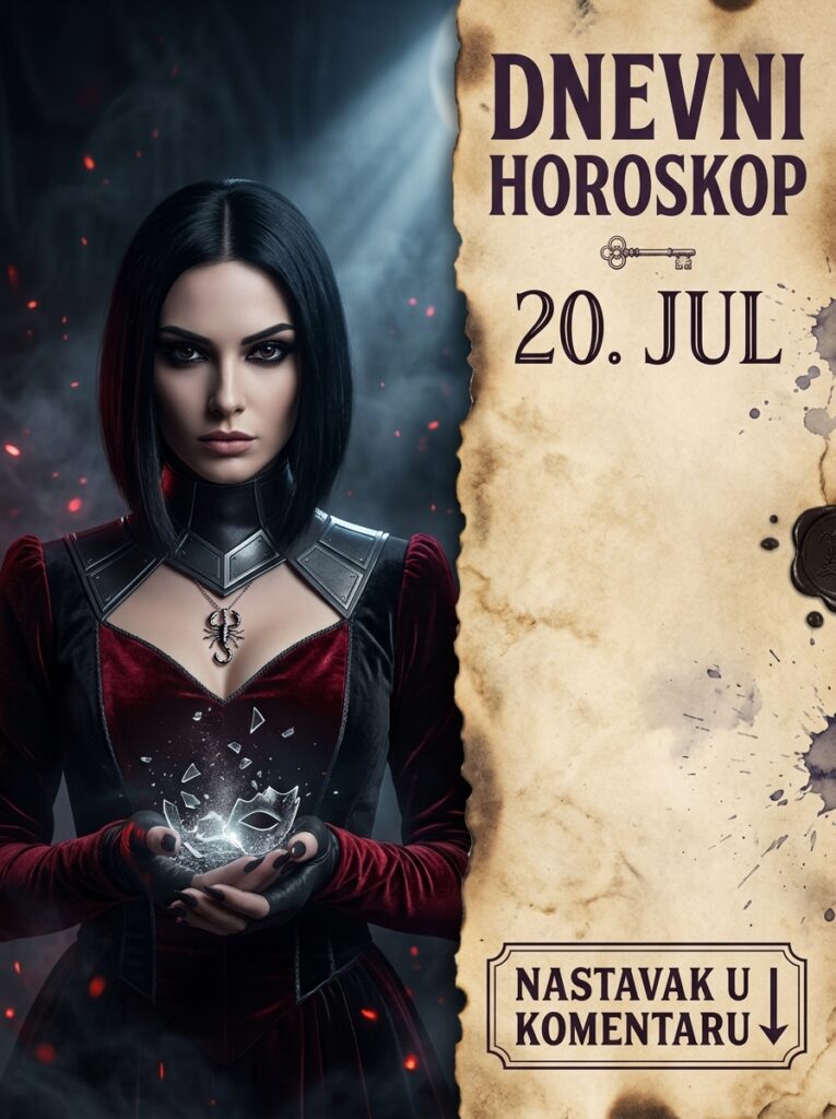 ŠKORPIJA – DNEVNI HOROSKOP ZA 20. JUL: Vaš skener danas hvata fatalnu grešku amatera, a olovna tišina im potpisuje doživotnu propast!
