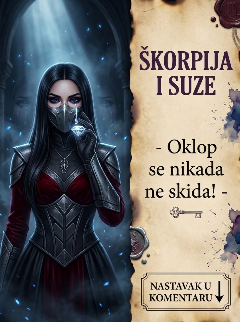 SUZE U BLINDIRANOJ SOBI: Zašto Škorpija apsolutno nikada ne plače pred ljudima i kako njen olovni zid lomi one koji pokušaju da je slome!