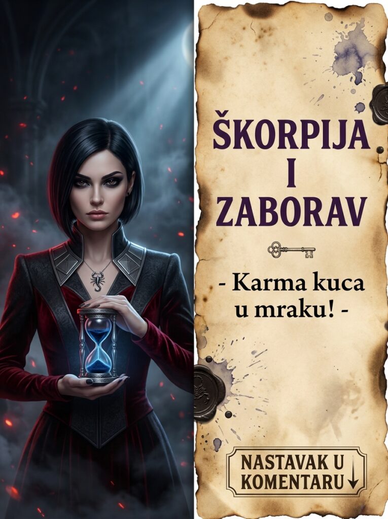 ILUZIJA OPROŠTAJA: Zašto Škorpija nikada ne zaboravlja vaš greh i kako karmička kamata raste u potpunoj tišini!