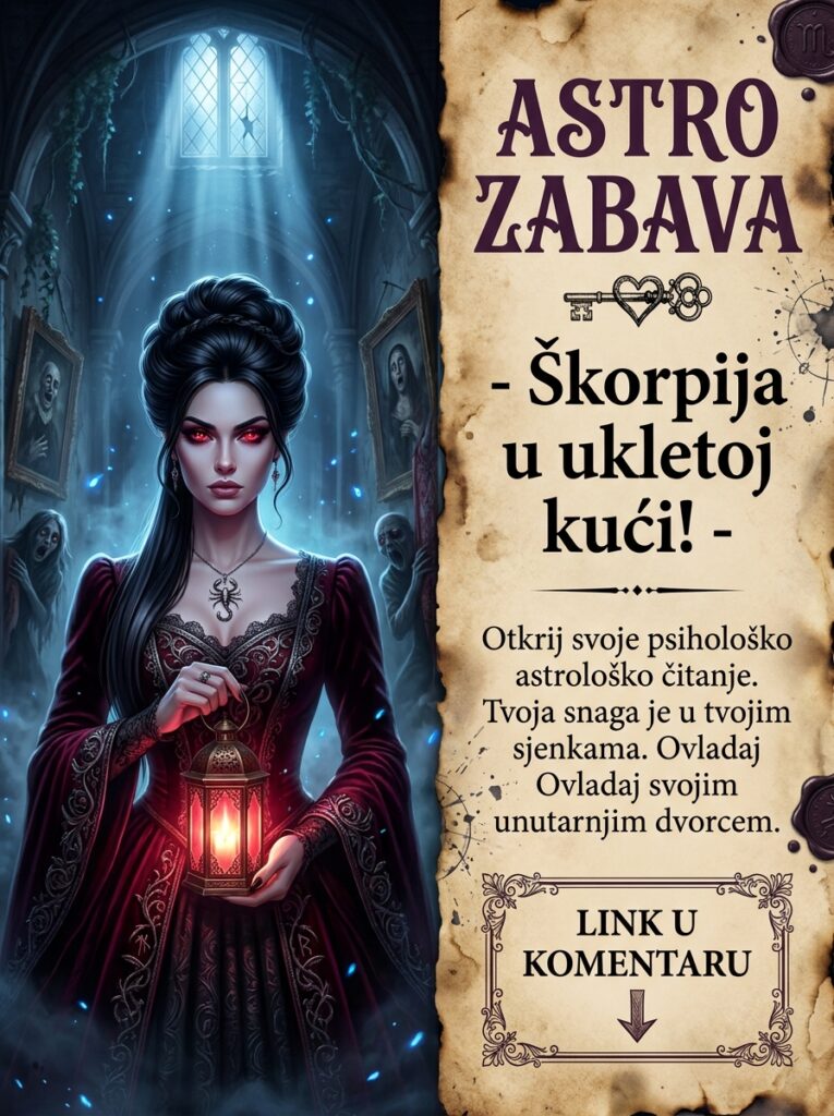 ASTRO ZABAVA: Škorpija u ukletoj kući – Zašto bi demoni posle samo tri dana pakovali kofere i molili za spas!