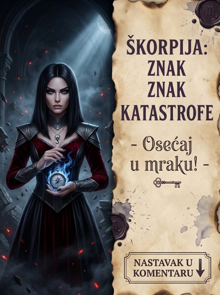 INTUICIJA ZA KATASTROFU: Zašto Škorpija uvek prva oseti kada će se desiti nešto loše i kako vas čupa iz pakla pre nego što padnete!