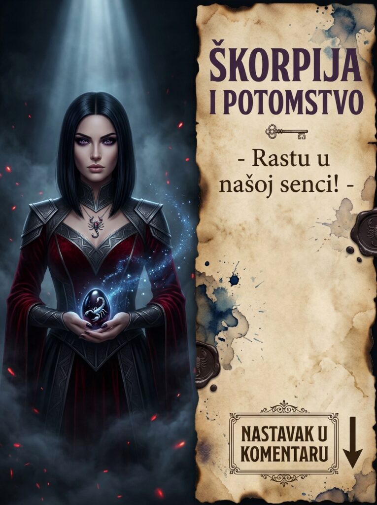MRAČNA TAJNA POTOMSTVA: Otkrivamo koliko ćete dece zaista imati i zašto vaša škorpijinska krv zahteva samo najjače naslednike!