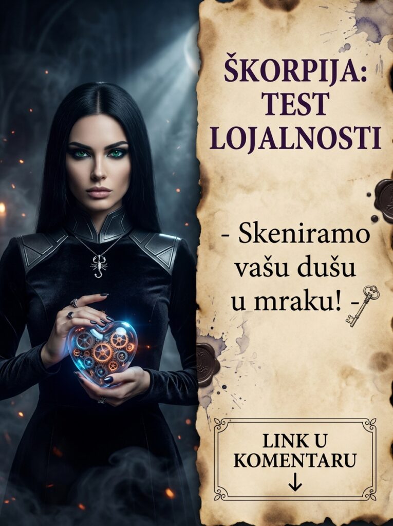 TAJNI TEST LOJALNOSTI KOJI SVI PADAJU: Kako vas Škorpija mesecima skenira, pritiska dugmiće koje ne primećujete i briše jednim potezom!