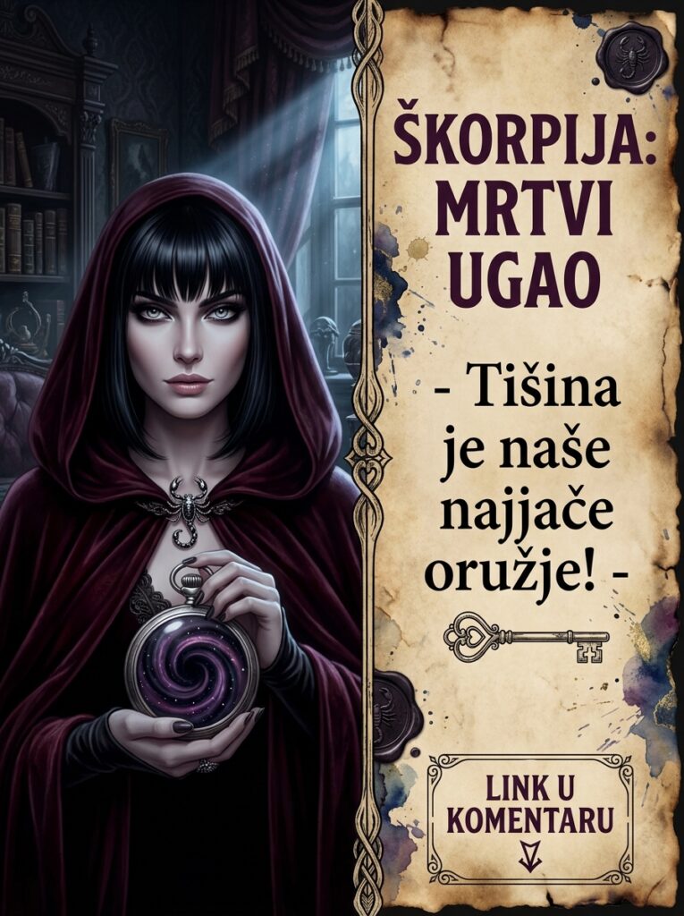 FENOMEN “MRTVOG UGLA”: Kako Škorpija namerno pušta ljude da misle da su nevidljivi dok im sudi u apsolutnoj, jezivoj tišini!
