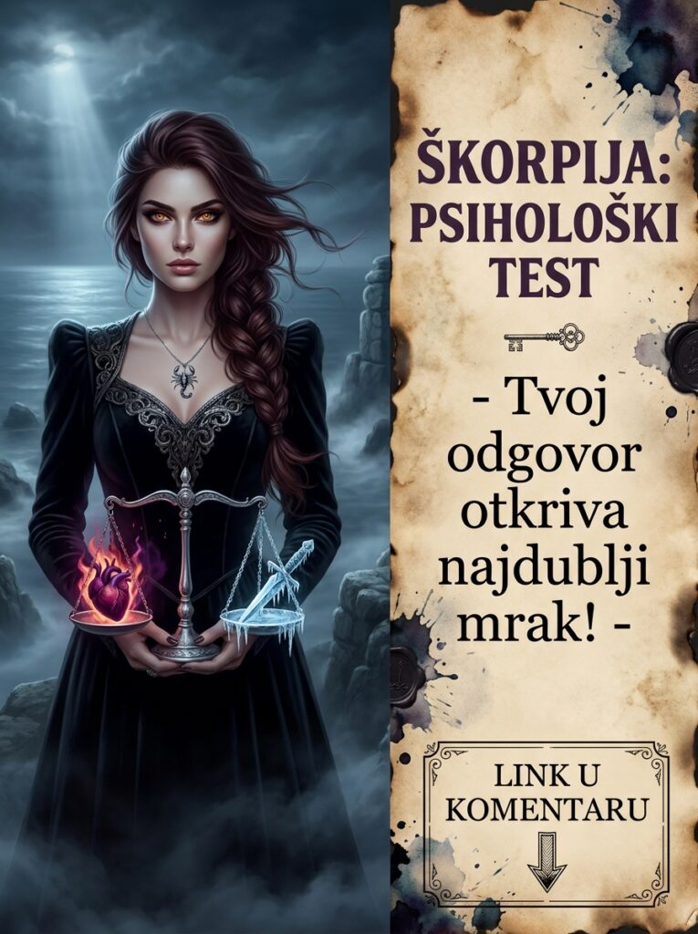ŠKORPIJE, VAŠ ODGOVOR NA OVO PITANJE OTKRIVA SVE: Brutalni psihološki test koji skida sve maske i ogoljava vašu najmračniju moć!