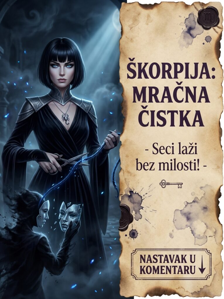MRAČNA ČISTKA ŠKORPIJE: Kako prepoznaju lažne prijatelje na kilometar i zašto ih hirurški odstranjuju iz života s osmehom!