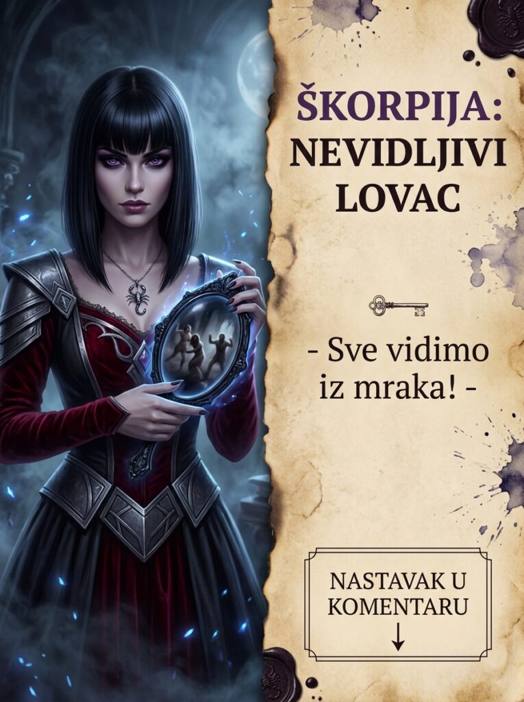LOVAC U MRAKU: Kako Škorpija prati bivše partnere i neprijatelje godinama, a oni naivno misle da su zauvek zaboravljeni!