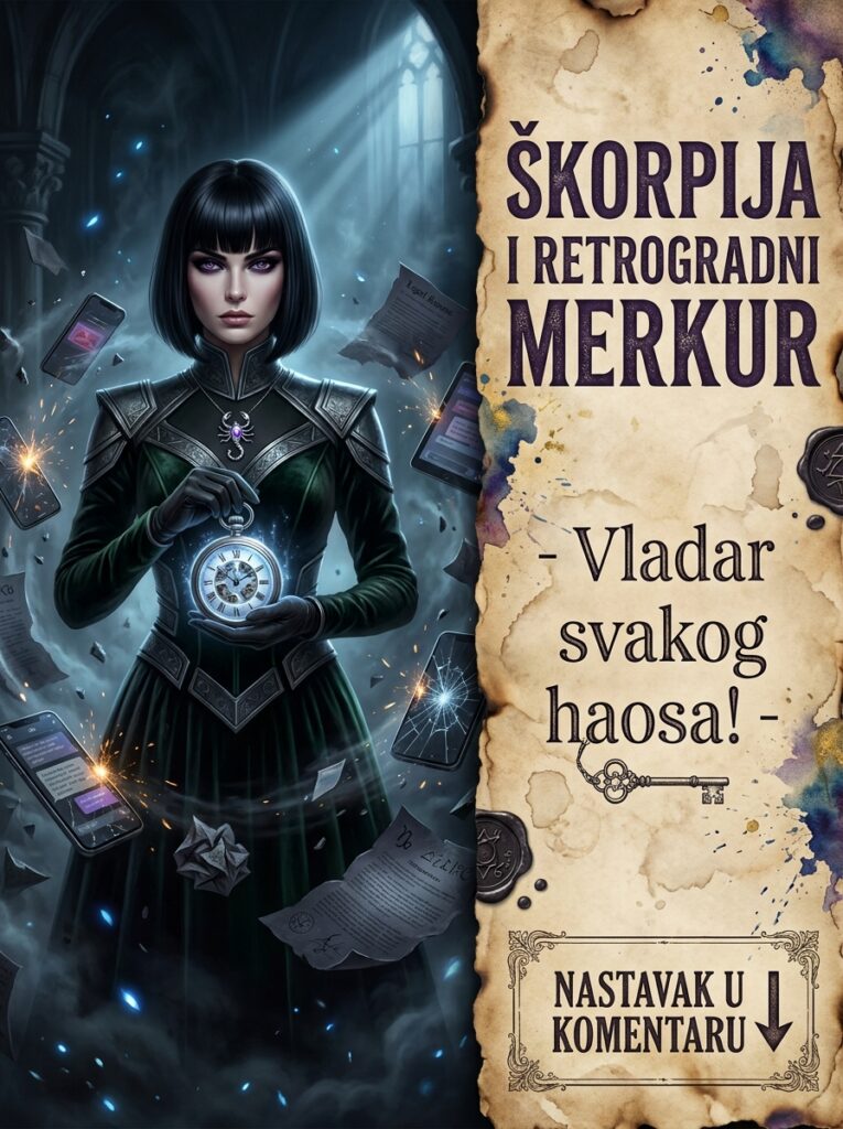ŠKORPIJA I RETROGRADNI MERKUR: Dok ceo Zodijak plače i gubi razum, vi iz ovog haosa izvlačite čiste milione!