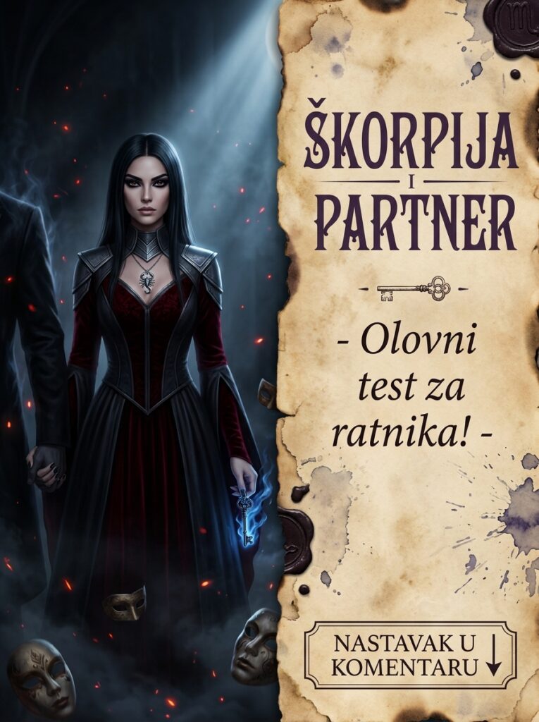 PREŽIVETI ŠKORPIJU U LJUBAVI: Kakav ludački, olovni mentalitet morate imati da biste postali jedini gospodar njenog mraka!