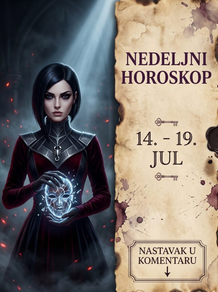 ŠKORPIJA – NEDELJNI HOROSKOP OD 14. DO 19. JULA: Olovna tišina pred kosmičku buru i vaš smrtonosni, finansijski šah-mat iz senke!