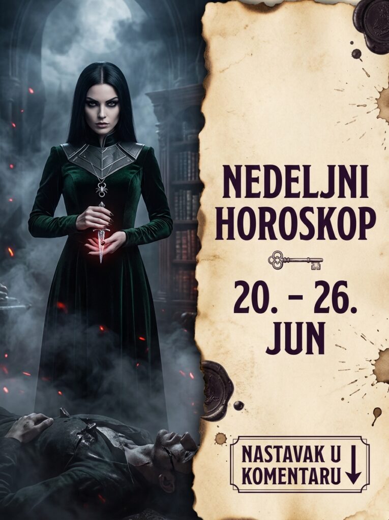 ŠKORPIJA – NEDELJNI HOROSKOP OD 20. DO 26. JUNA: Olovna tišina lomi neprijatelje, a tajni potez donosi milione iz pepela!