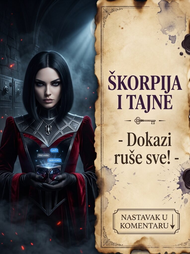 MRAČNI TROFEJI ŠKORPIJE: Zašto u tajnosti čuvaju stare poruke i grehe svojih bivših neprijatelja umesto da ih obrišu zauvek!
