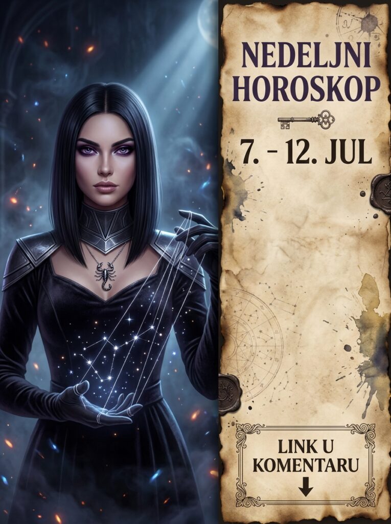 ŠKORPIJA – NEDELJNI HOROSKOP OD 7. DO 12. JULA: Karmička naplata stiže, a vaš hirurški potez iz senke menja sve iz korena!
