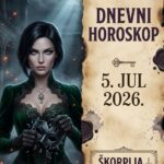 ŠKORPIJA – DNEVNI HOROSKOP ZA 5. JUL 2026: Neko iz vaše blizine pravi fatalnu grešku, a vaša olovna tišina postaje njihova najgora kazna!
