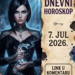 ŠKORPIJA – DNEVNI HOROSKOP ZA 7. JUL 2026: Neko iz vaše senke vam sprema jezivu zamku, ali vaš hirurški šah-mat iz mrtvog ugla im briše celo postojanje!