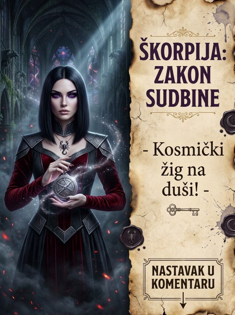 SUDBINSKI ŽIG ŠKORPIJE: Zašto su vaše tragedije i najveće ljubavi unapred zapisane u zvezdama i kako vas kosmos tera da platite karmički dug!