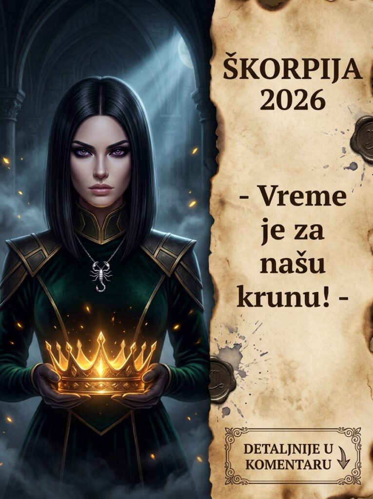 ŠKORPIJA 2026 – VELIKI PREOKRET: Šta vas zaista očekuje do kraja ove godine i kako Pluton hirurški uništava sve vaše blokade!