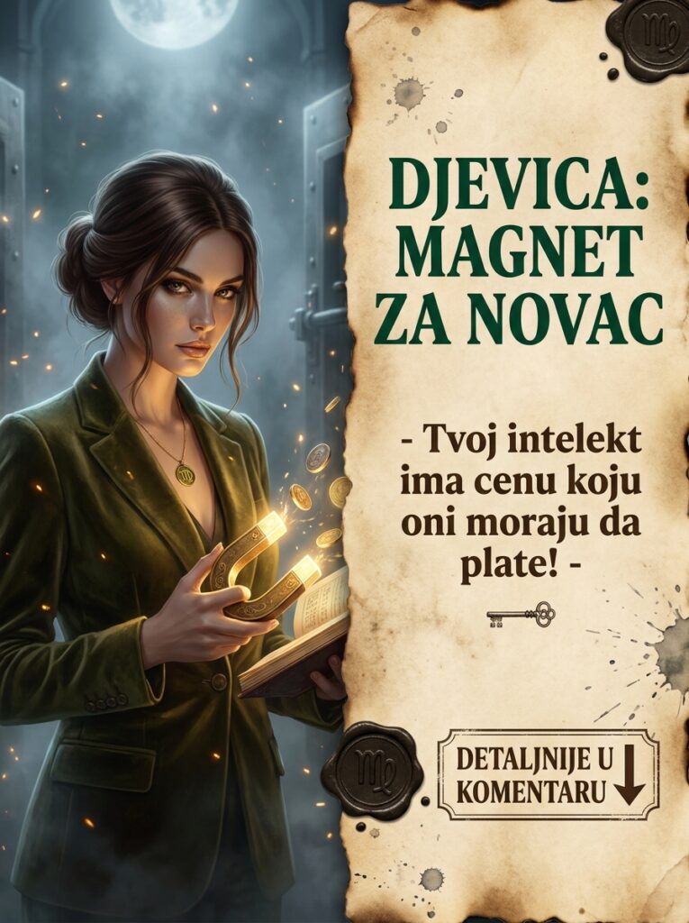 ZAKON PRIVLAČENJA ZA DJEVICU: Kako da prestanete da rintate za sitniš i postanete surovi magnet za novac i bogatstvo!