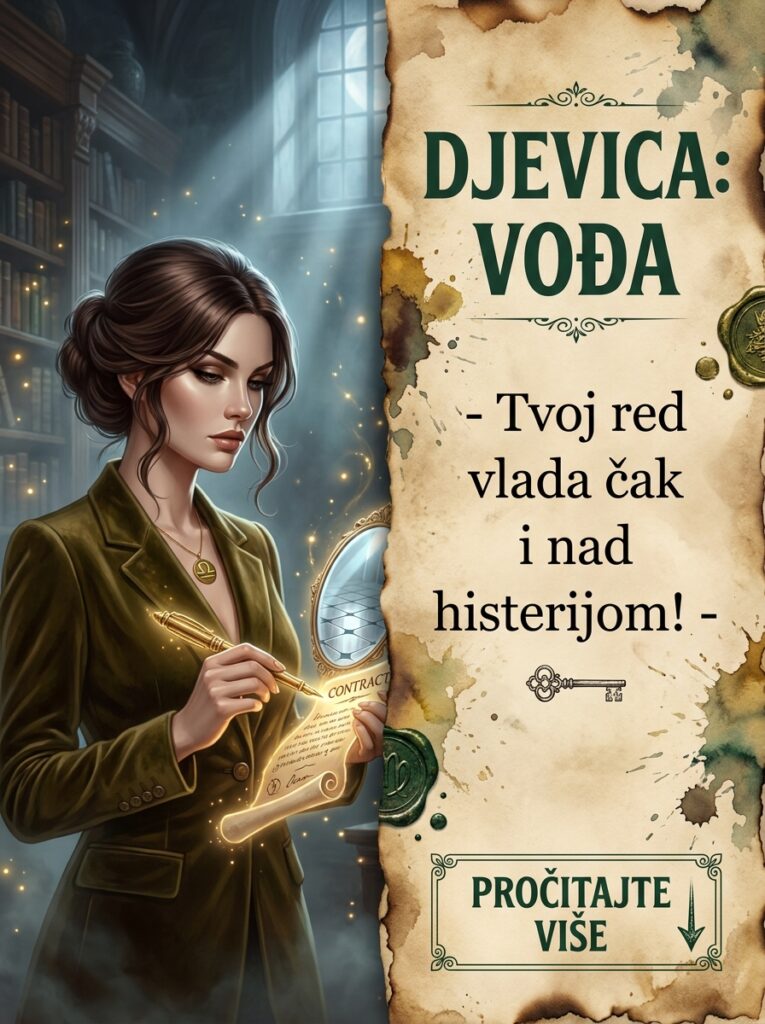 ASTRO ZABAVA: Djevica kao CEO realiti šoua! Saznajte kako biste zavele red među histeričnim zvezdama, ponižavale amatere i naterale publiku da plače zbog gramatičkih grešaka!
