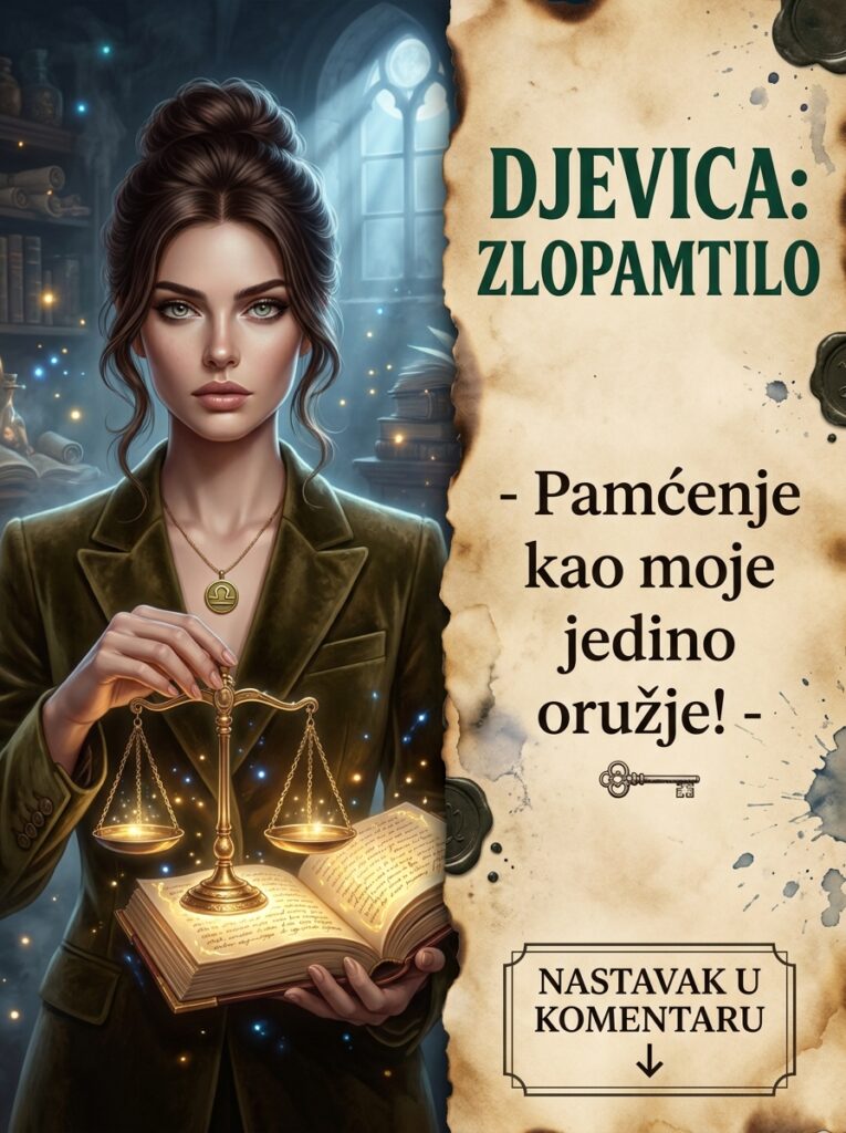 ZLOPAMTILO SA POKRIĆEM: Kako Djevica nikada, ali baš nikada ne zaboravlja izgovorenu reč i kako vaša ledena arhiva uništava manipulatora kada se najmanje nada!