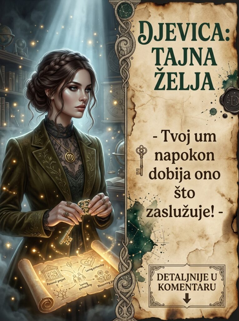 TAJNA NEOSTVARENE ŽELJE DJEVICE: Da li znate zašto vaš um godinama sabotira vaše snove i koji tačan datum vam donosi apsolutni kosmički trijumf?