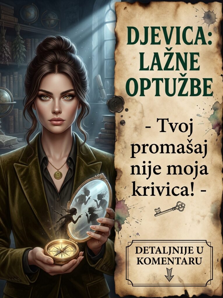KOSMIČKI ŽRTVOVENI JARAC: Zašto diletanti uvek krive Djevicu za svoje neuspehe i kako vaša nepogrešivost postaje njihova najveća frustracija!