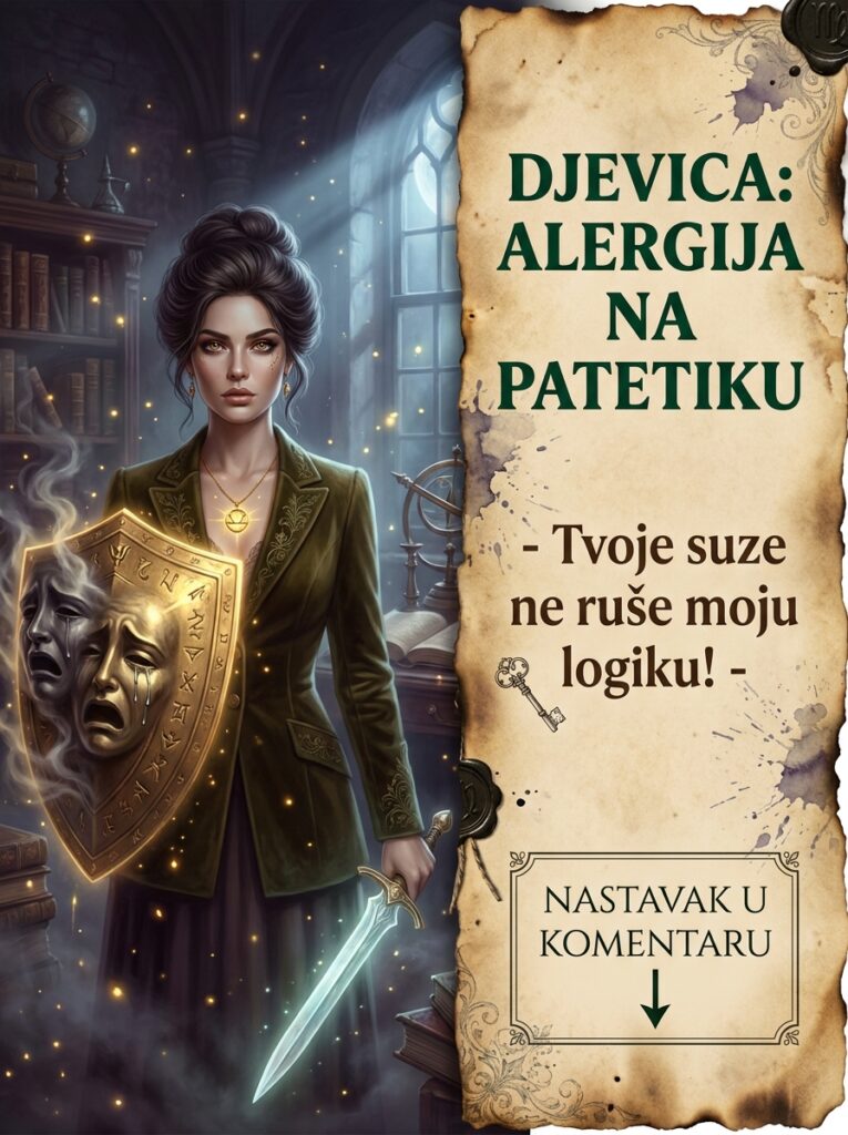 ALERGIJA NA PATETIKU: Zašto Djevica organički mrzi ljude koji izigravaju žrtve i kako vaš zaleđeni intelekt lomi svaku emotivnu manipulaciju!