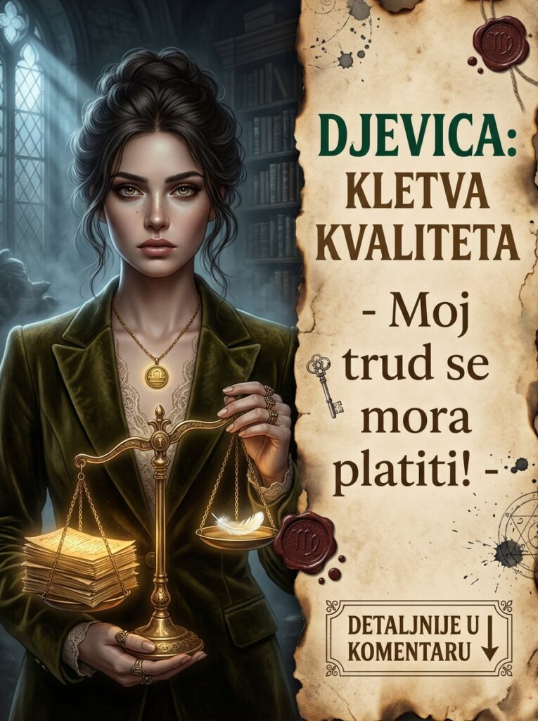 KLETVA SAVRŠENSTVA NA POSLU: Zašto Djevica uvek dobija više posla, a manje para i kako vaš perfekcionizam postaje vaše sopstveno radno ropstvo!