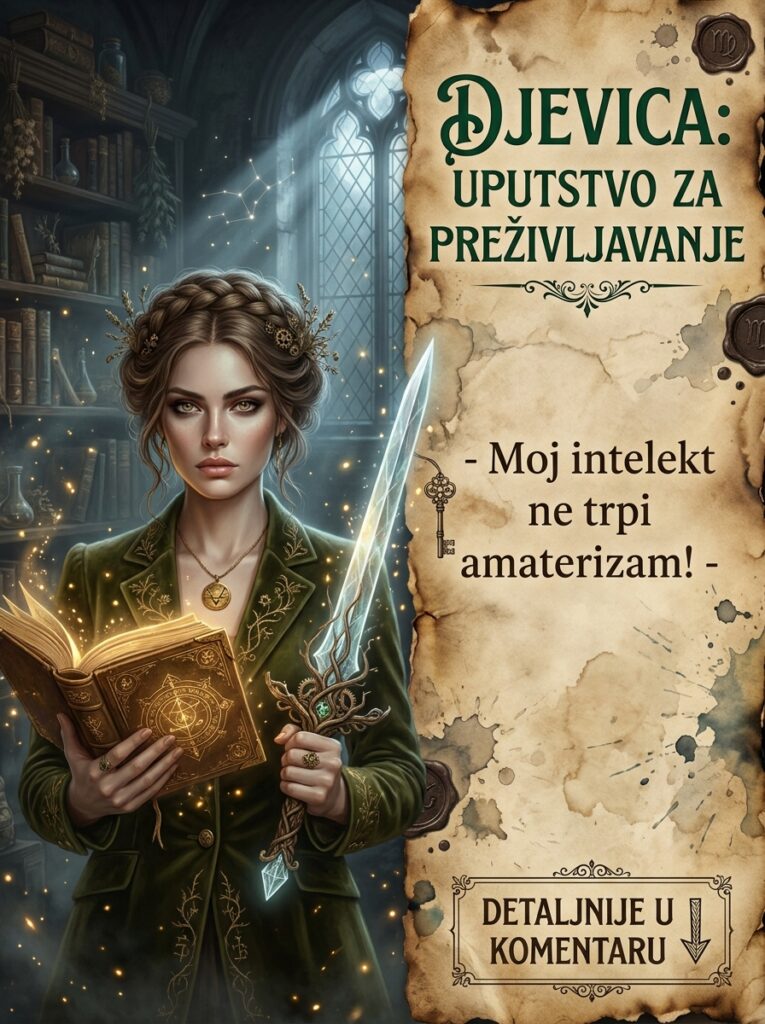 UPUTSTVO ZA PREŽIVLJAVANJE: Šta apsolutno morate znati pre nego što uđete u život Djevice i zašto vaš amaterizam ovde neće proći!