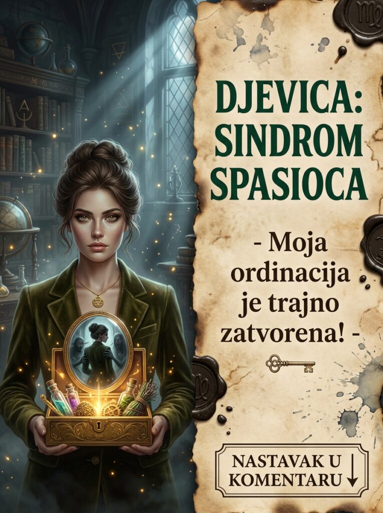 KLETVA SINDROMA SPASIOCA: Zašto Djevica umesto partnera uvek bira “projekte” za popravku i kako vaš genijalni um leči tuđe promašene živote!