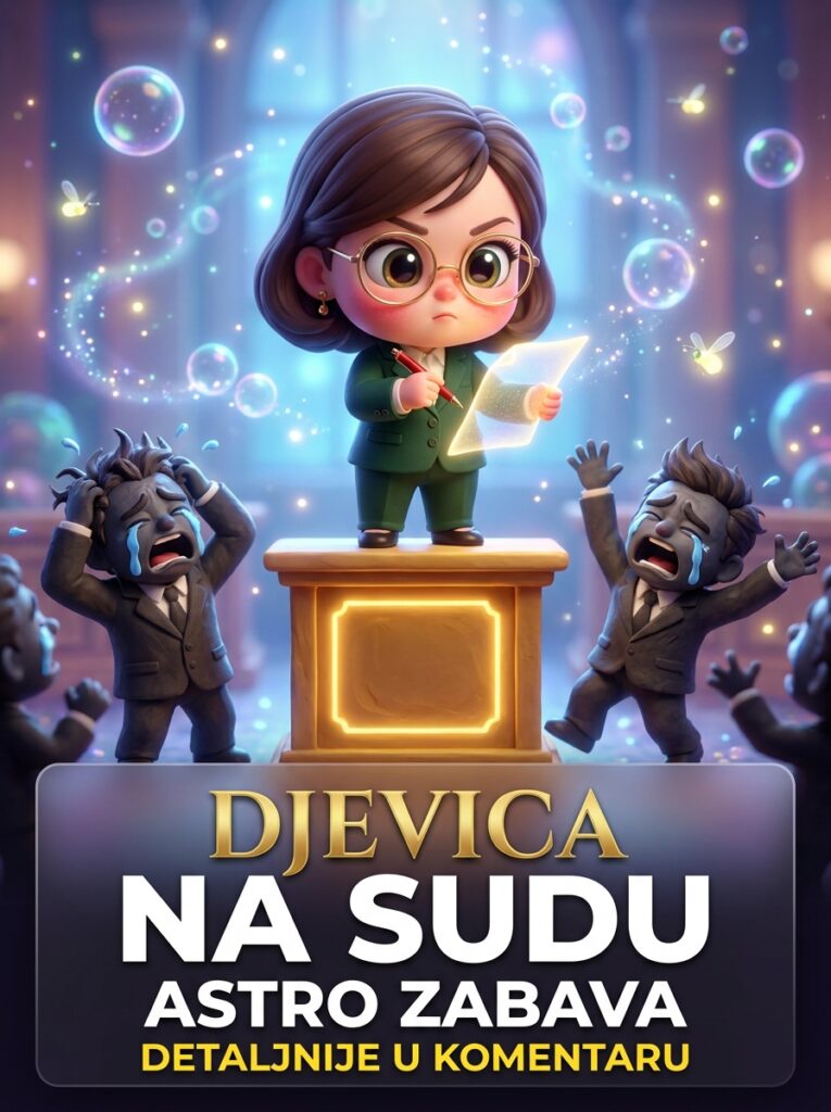 ASTRO ZABAVA: Djevica na sudu! Kako biste preuzeli posao sudiji, ponizili tužioca i naterali porotu da plače zbog gramatičkih grešaka u optužnici!